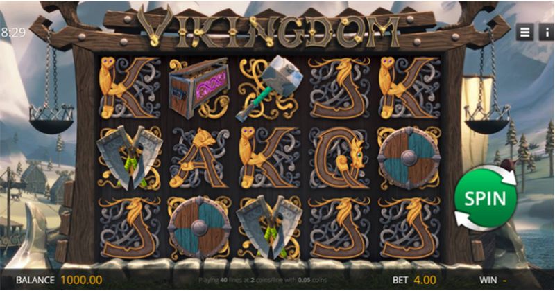 Jetzt den Vikingdom Online Slot von Genii kostenlos spielen / Casino Deutschland