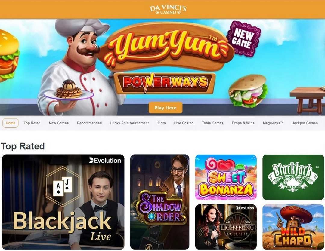 DaVinci Casino Online 【VOLLSTÄNDIGE Rezension & Bonus 2022】